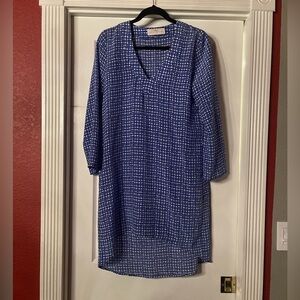Amanda Uprichard silk shift dress. EUC